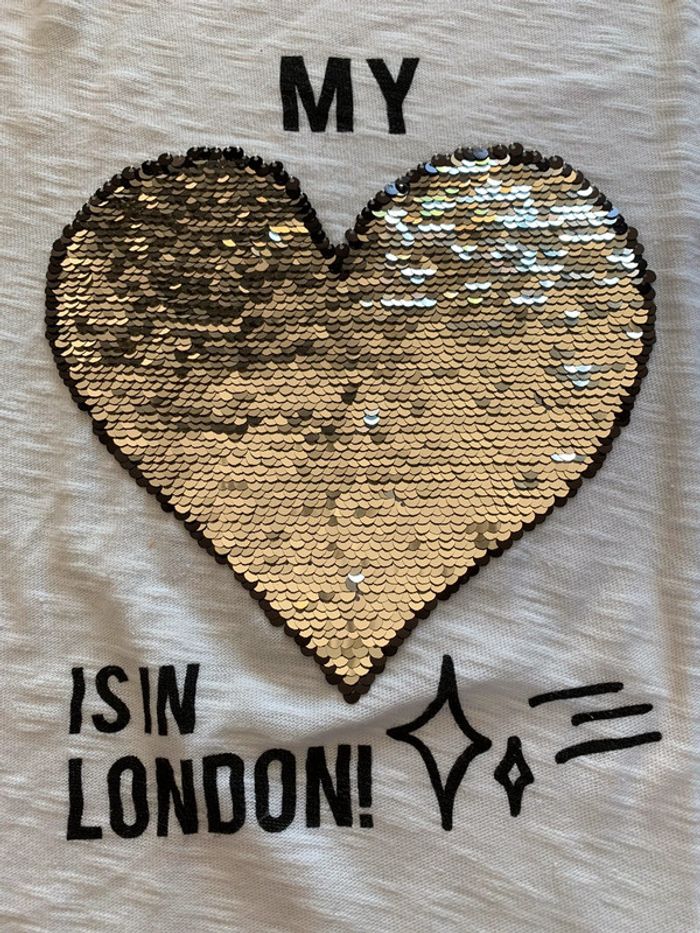 Tee shirt Zara manche longue 13/14 ans