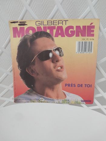 Vinyle 45T Gilbert Montagné – Les Sunlights des Tropiques / Près de toi (1984)