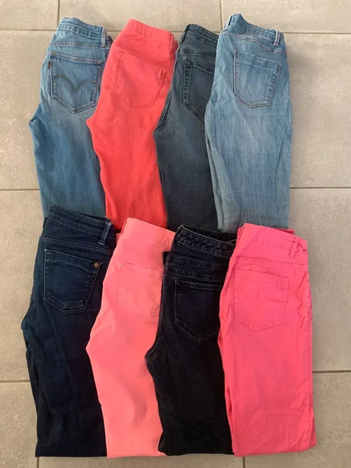 Lot 8 jeans skinny taille 36