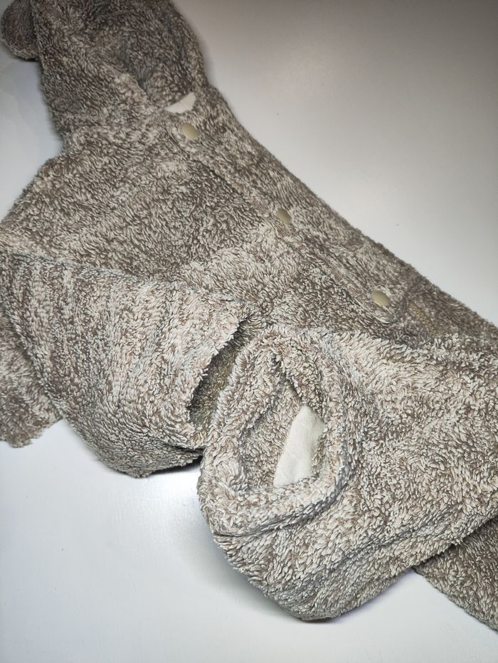 Combi combinaison combipilote pilote bebe 6 mois mixte garçon fille ours hiver - photo numéro 7