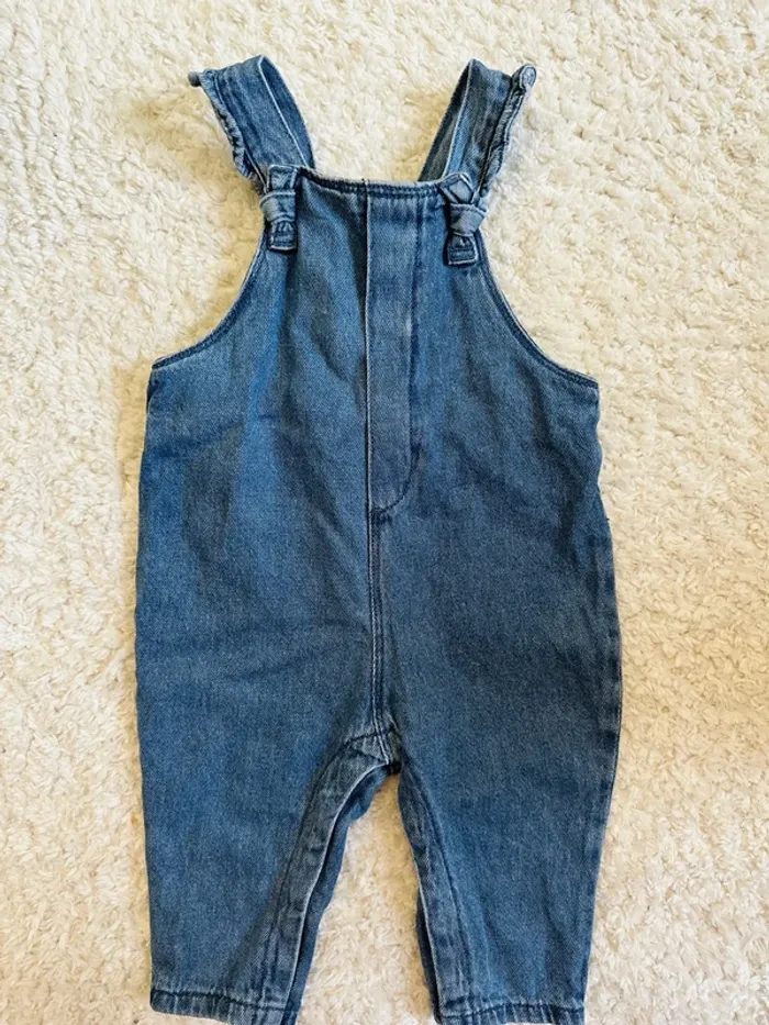 Salopette en jean Vertbaudet 9 mois