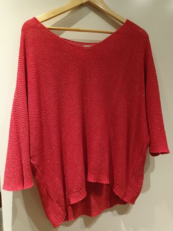 Pull reflet paillettes