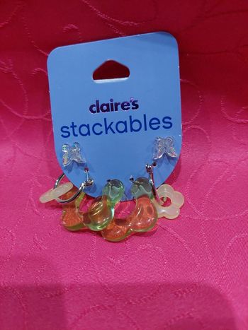 Lot boucles d'oreilles fantaisie