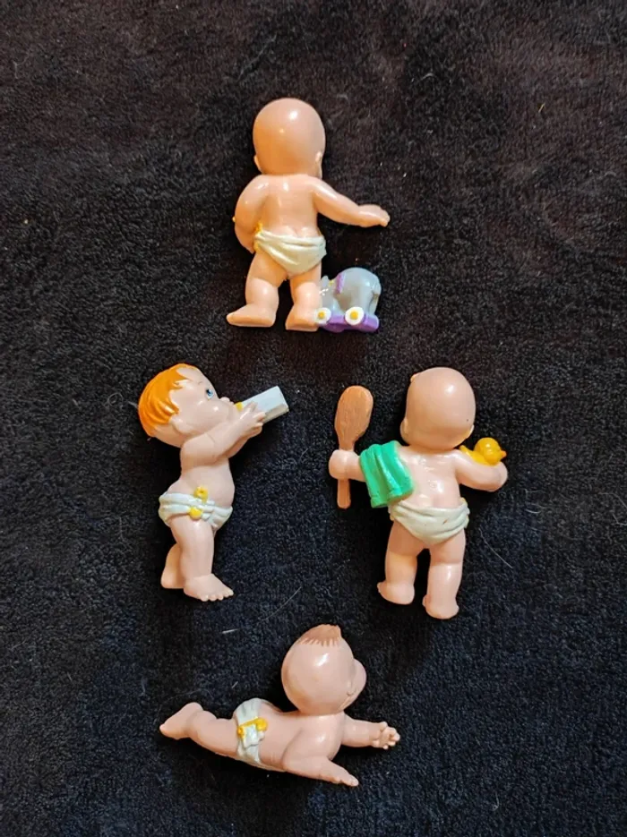 Lot 4 magic babies vintage années 90 - photo numéro 2