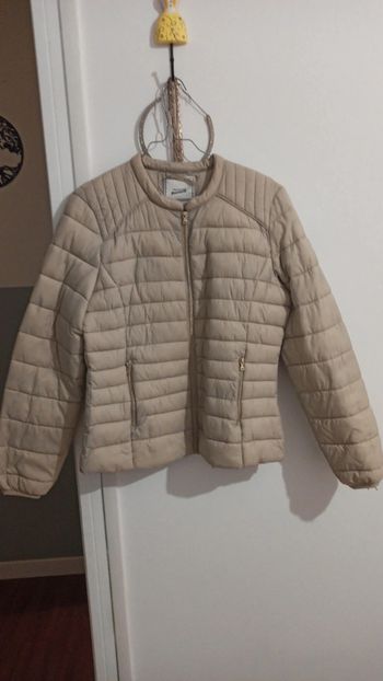 Doudoune beige pimkie taille M
