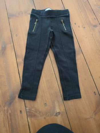 Jegging legging noir Okaïdi 3 ans