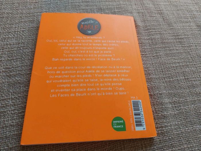 Livre bd Mortelle Adele Face de beurk - photo numéro 3