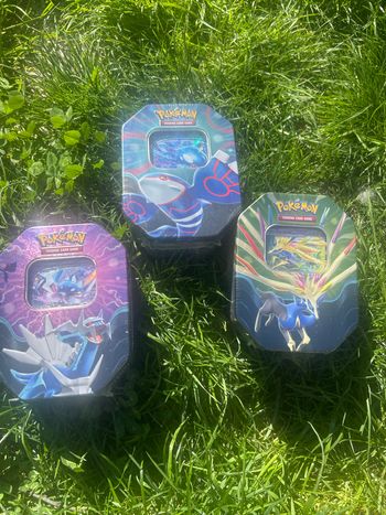 Art set pokebox Kyogre, Xerneas, Dialga