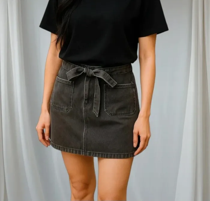 Jupe en jeans taille XS
