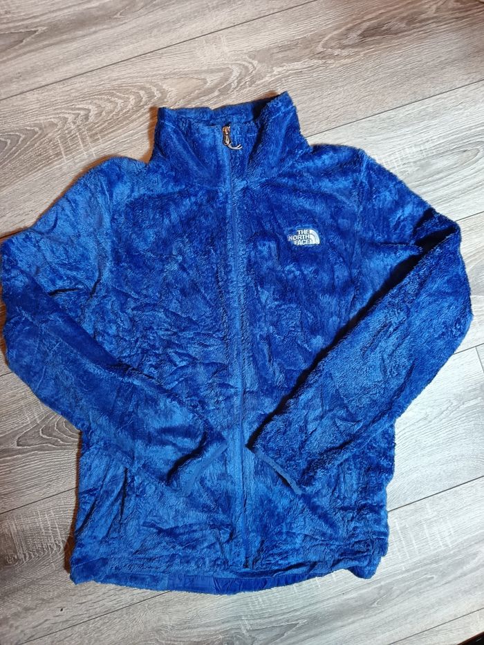 Veste polaire the north face femme taille L bleue - photo numéro 2