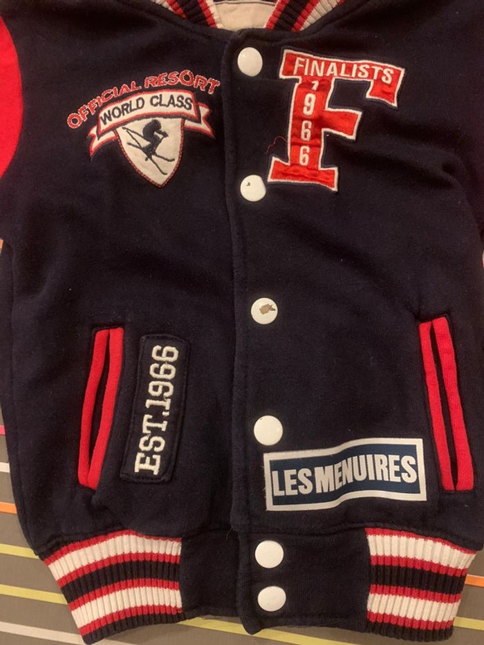 Veste type baseball 4 ans - photo numéro 2