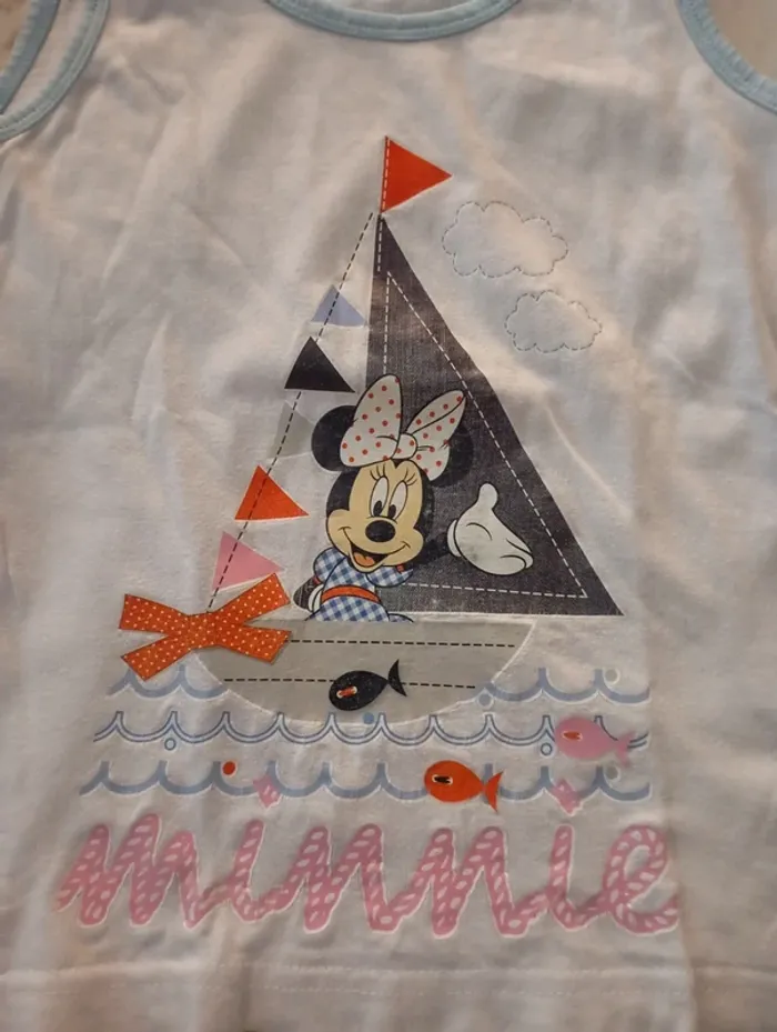 Débardeur Minnie taille 98/104 (3 ans)(379) - photo numéro 2