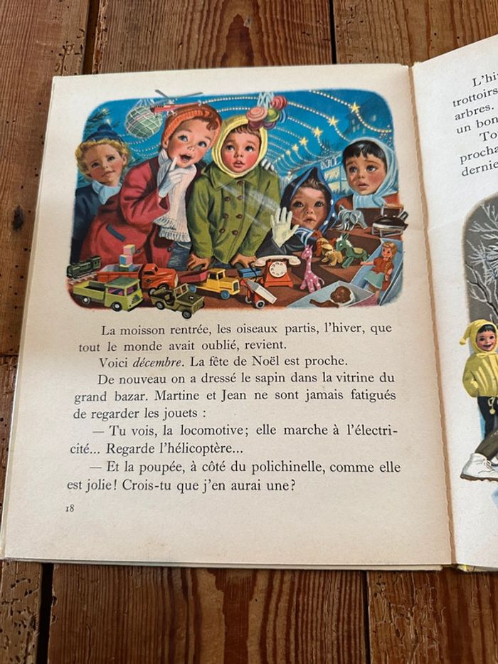 Livre ancien album Martine et les 4 saisons collection Farandole Casterman Delahaye Marlier cartonné - photo numéro 4