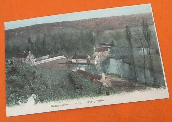 Carte postale ancienne Boigneville (Essonne) Moulin d' Argeville - photo numéro 4