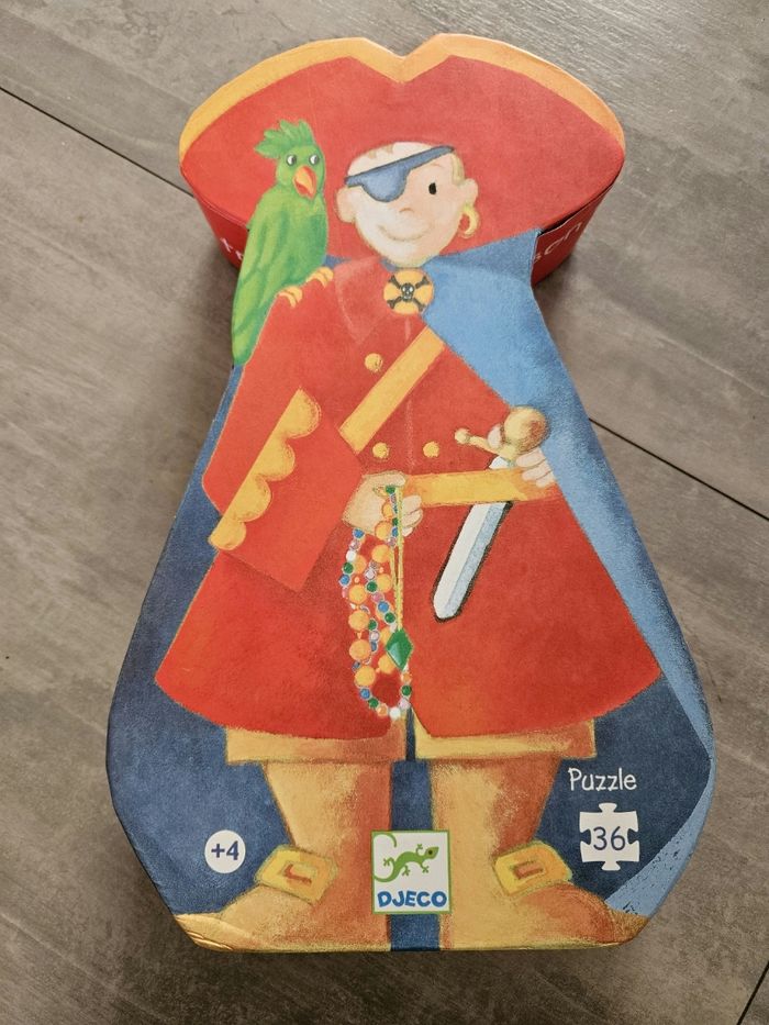 Puzzle djeco le pirate