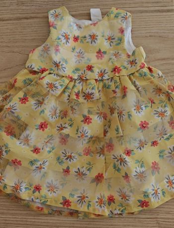 Robe cérémonie fleurie 6m
