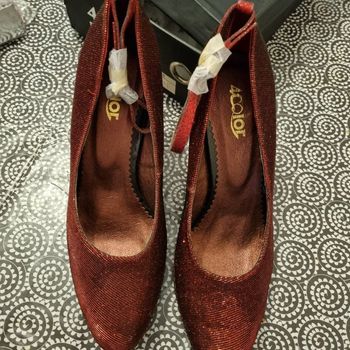 escarpins de fête/ cérémonie à talons taille 38