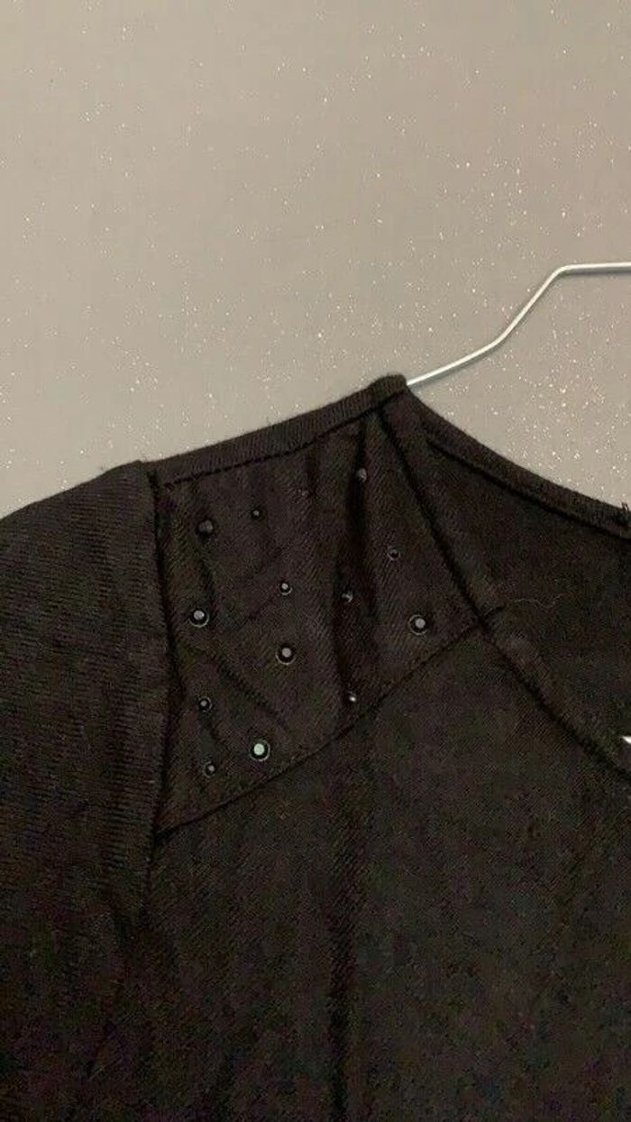 Robe noire avec poches Miss Avant Première T12 ans ou TXS - photo numéro 2