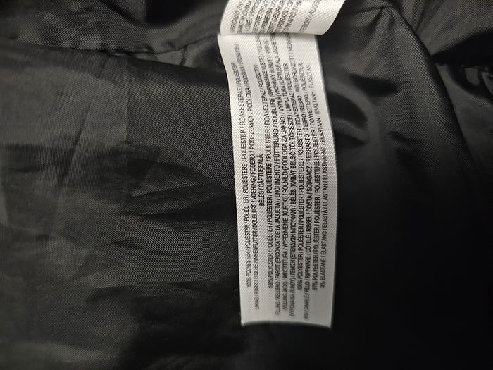 Doudoune orange et noir  12ans 13ans chaude - photo numéro 4