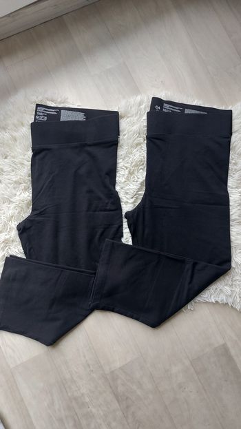 Lot de 2 leggings mis mollet taille 46/48