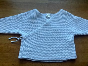 Gilet croisé maille Orchestra 3 mois mixte