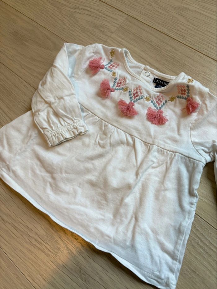 Lot de 4 t-shirts 9 mois - photo numéro 4