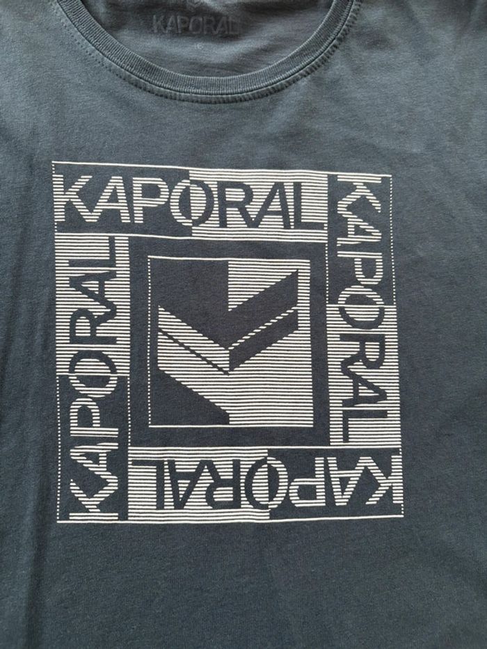 T-shirt Kaporal bleu 16 ans - photo numéro 3