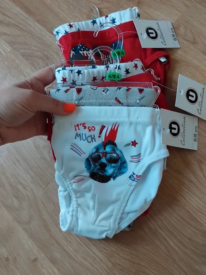 Lot culottes garçon 6/8ans neuf - photo numéro 12