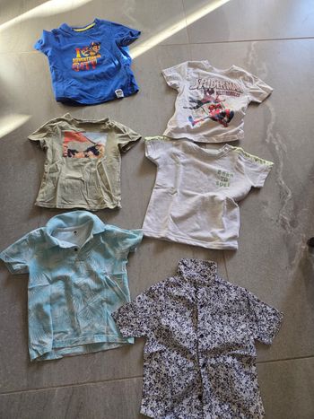 Lot tshirts 4 ans