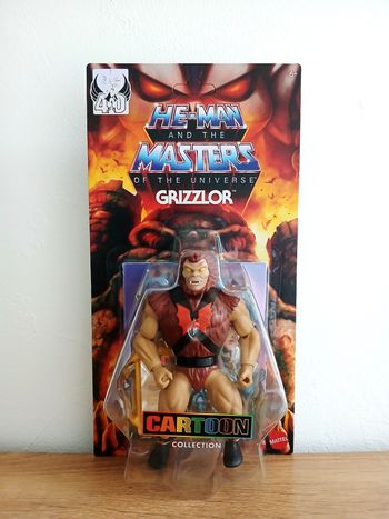 Figurine Grizzlor Cartoon Masters of the Universe Origins 14 cm Mattel NEUF