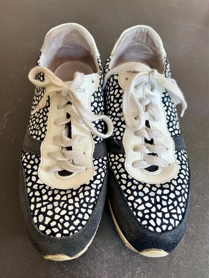Baskets en cuir 40 - photo numéro 2