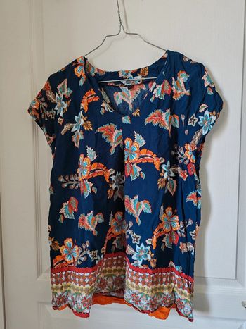 Blouse fleurs