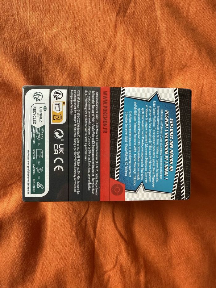 [Neuf/scellé] Pokémon - Bundle Foudre Noire EV10.5 : Zekrom - photo numéro 3