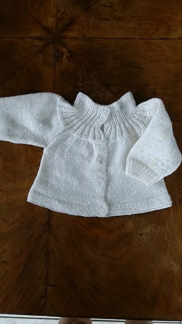 Gilet bébé naissance 1 mois