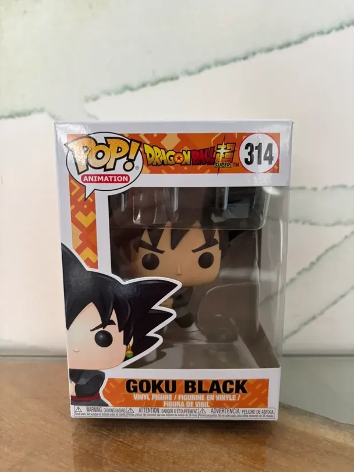 Figurine funko pop DBZ Goku Black 314 - photo numéro 1