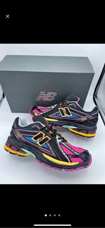 New balance 1906r neon nights rose noir jaune 39