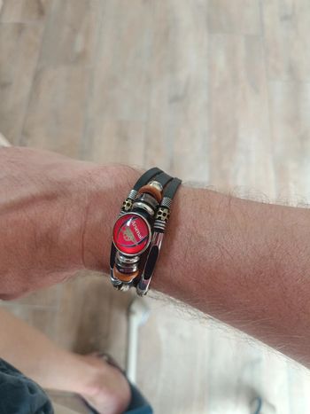 Bracelet 3 rangs gunners arsenal
