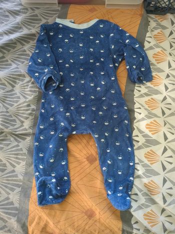Pyjama 1 pièce 12mois