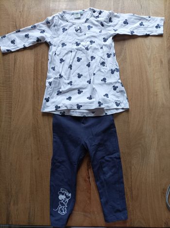 Ensemble Minnie 18 mois