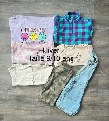 Lot hiver taille 9/10 ans (7 articles) sweats pantalon polaire Kiabi Primark