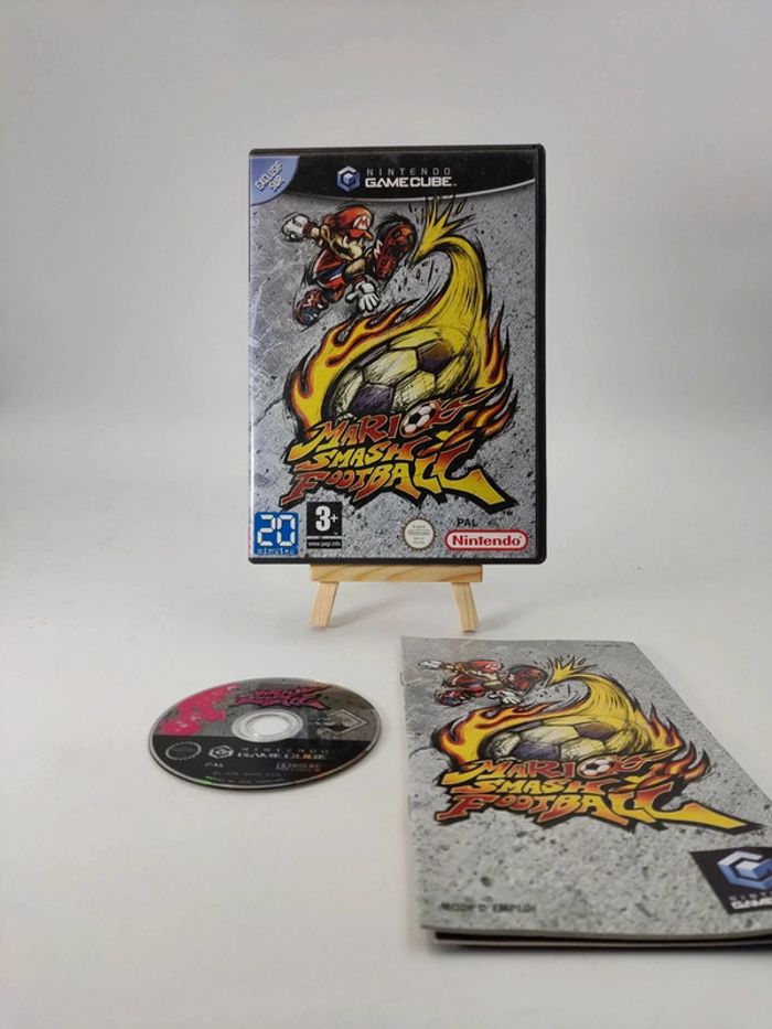 Jeu gamecube Mario Smash Football complet