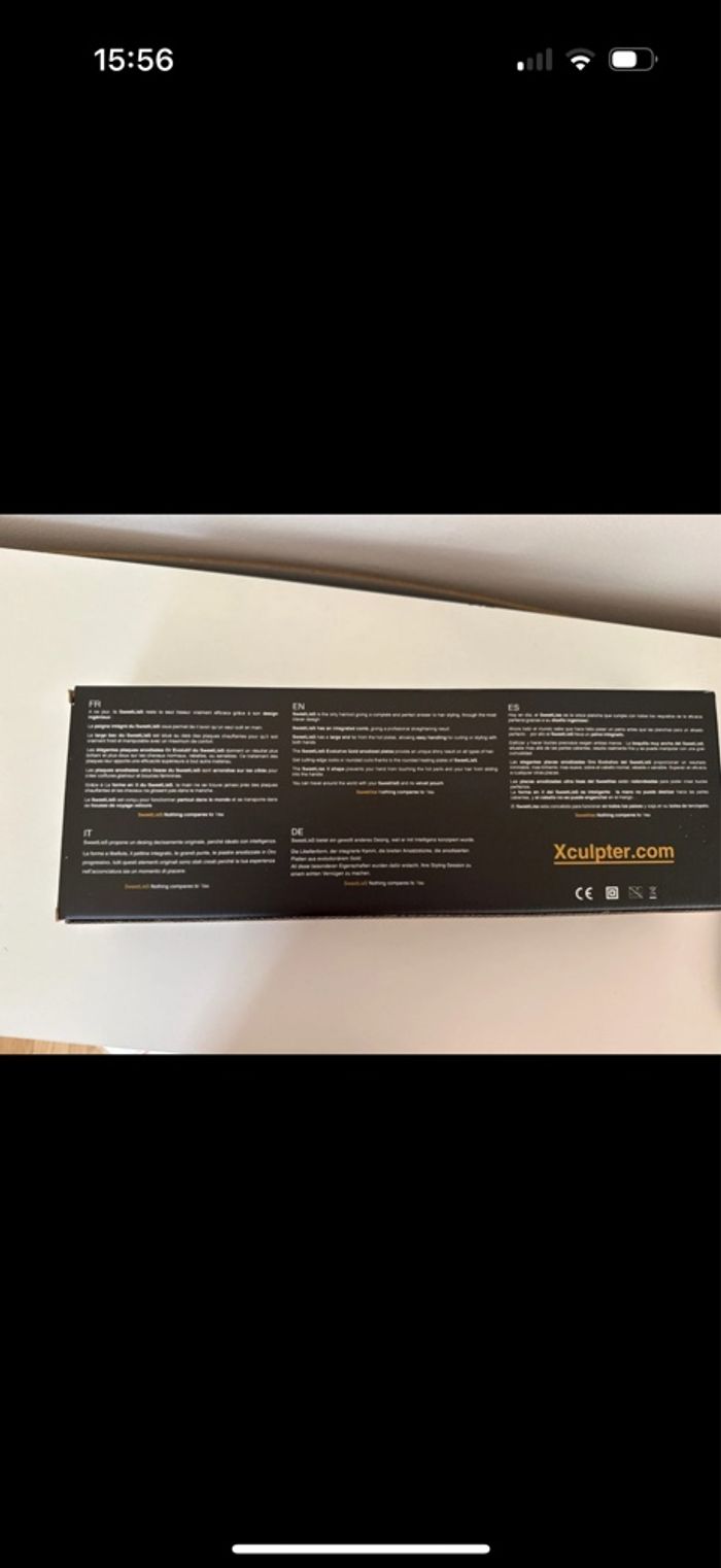 Fer à lisser SweetLiss Libellule - photo numéro 5