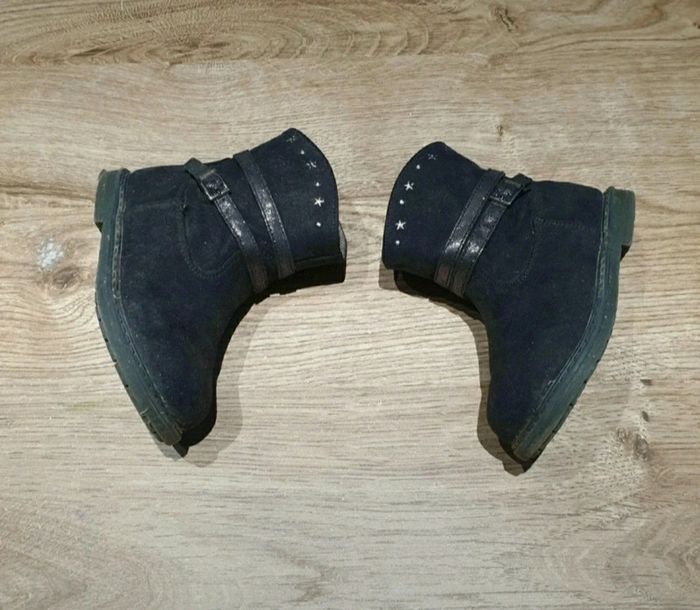 🩷 Bottines noir nini & girls pointure 23 #emyfleury_pointure23fille - photo numéro 4