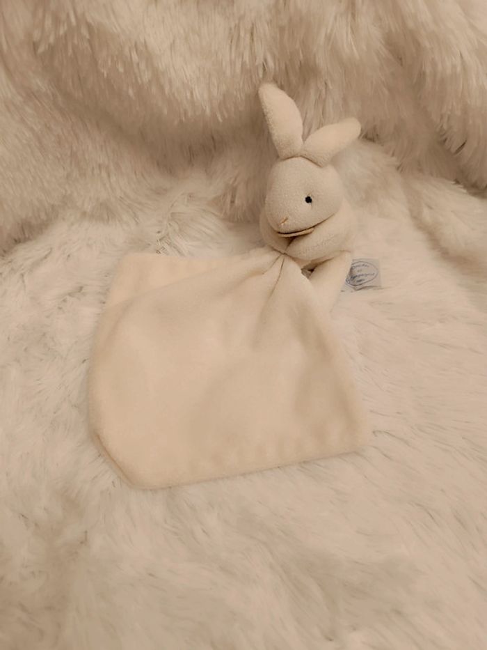 Doudou Lapin mouchoir _ Doudou et compagnie - photo numéro 2
