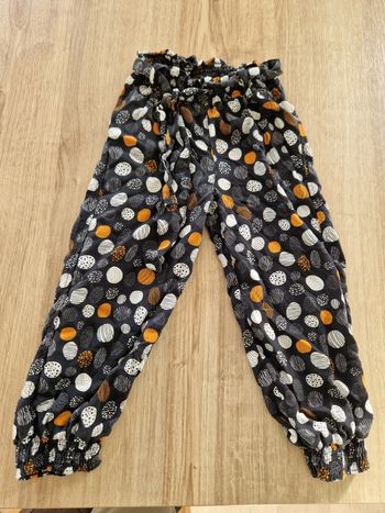 Pantalon Sarouel Fluide à Motifs - Orchestra - Taille 3 ans