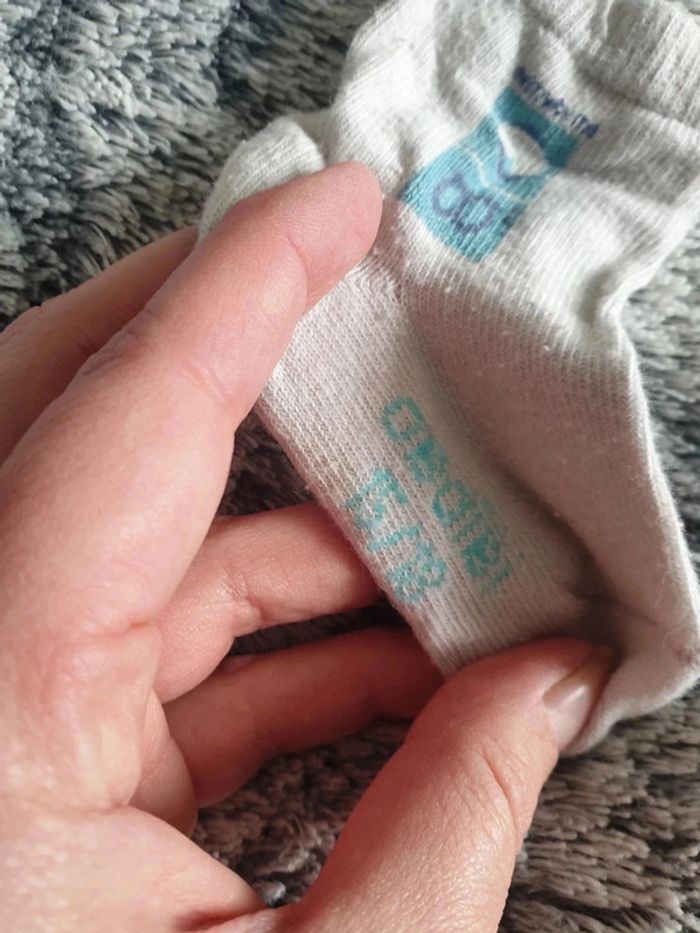 Lot 7 paires de chaussettes premier age dont 3 épaisses - photo numéro 6