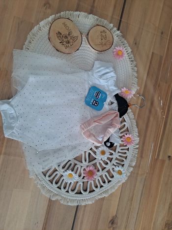 Robe fille 12mois neuf