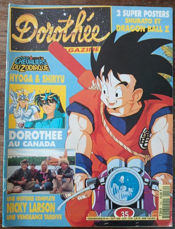Dorothee Magazine 154 Poster DBZ