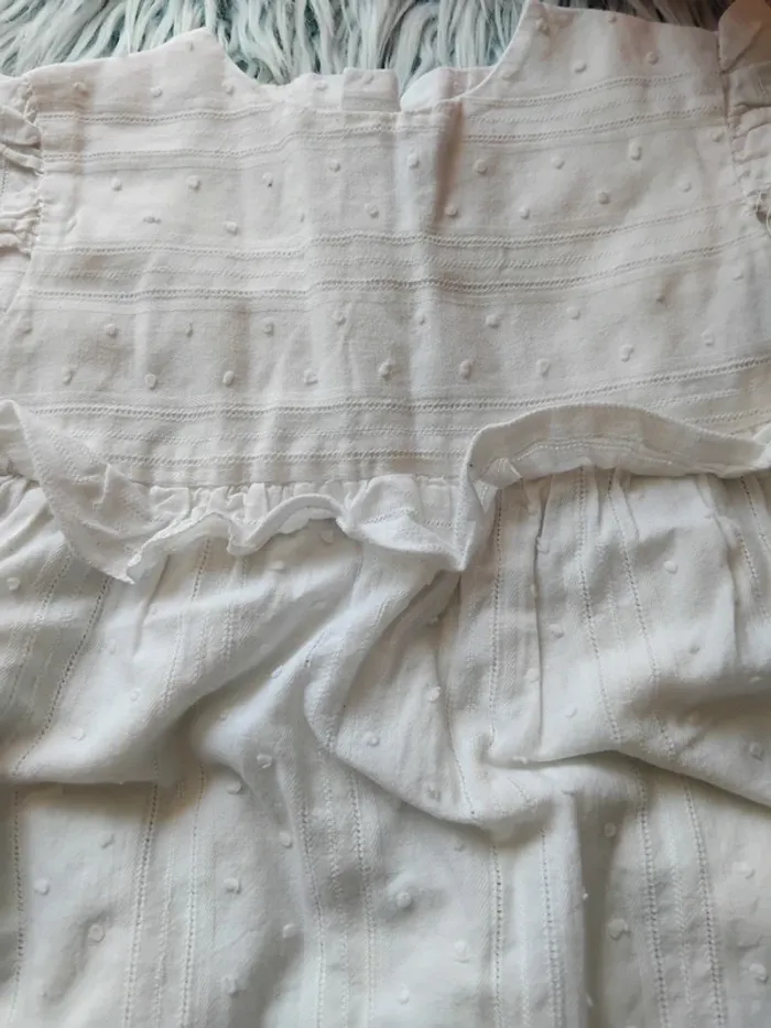 🎂 robe blanche cérémonie 12 mois - photo numéro 2