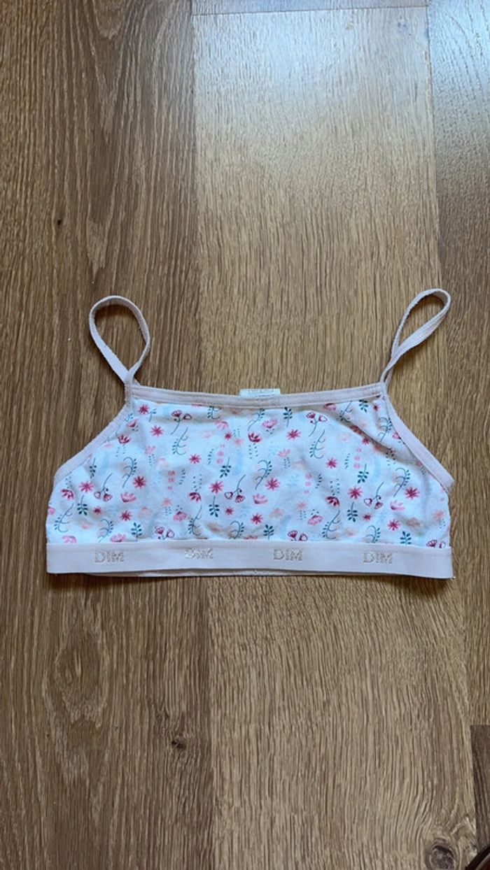 Lot de 2 Brassières Dim et Petit Bateau 10 ans - photo numéro 3